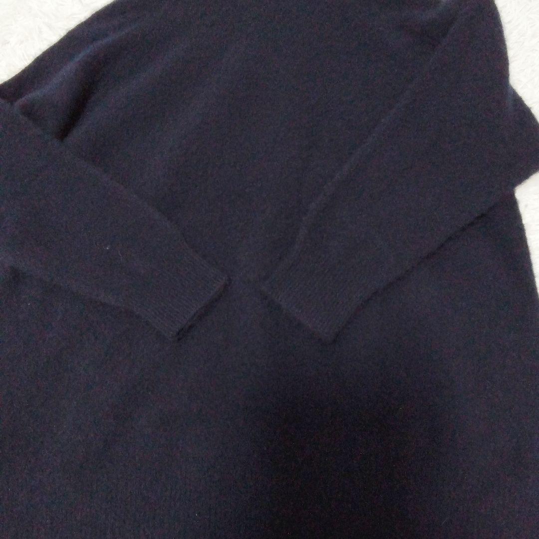 プラージュ Plage カシミヤ100ファーニットプルオーバー タートルネック