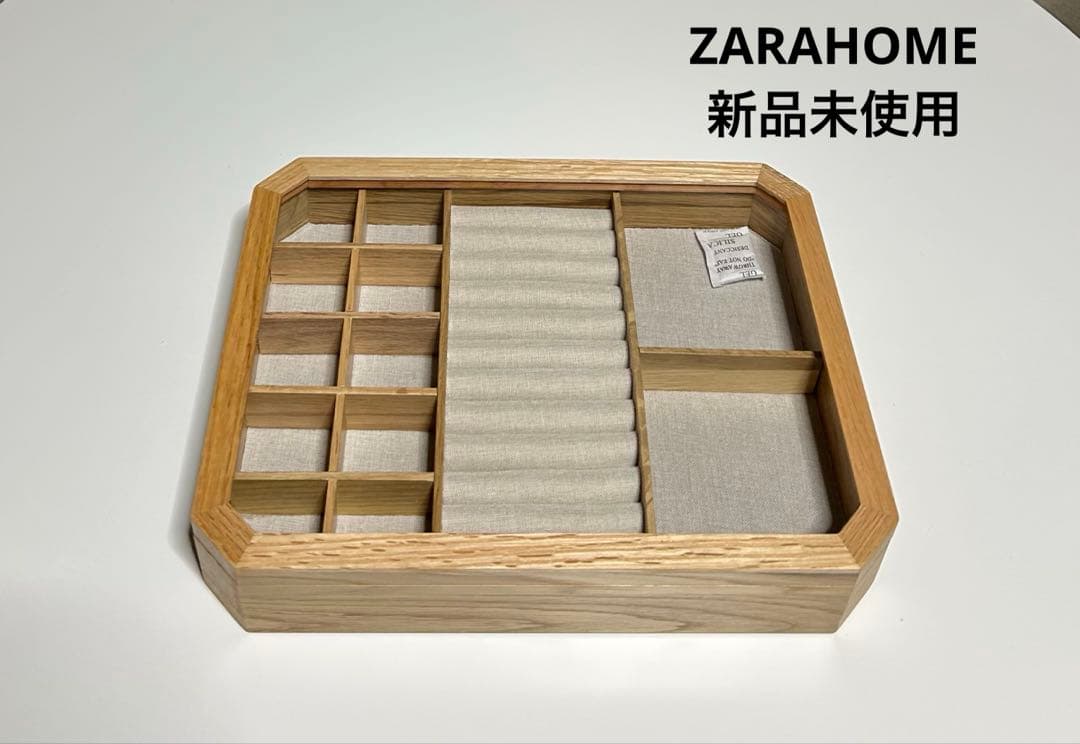 ZARA ウッドジュエリーボックス