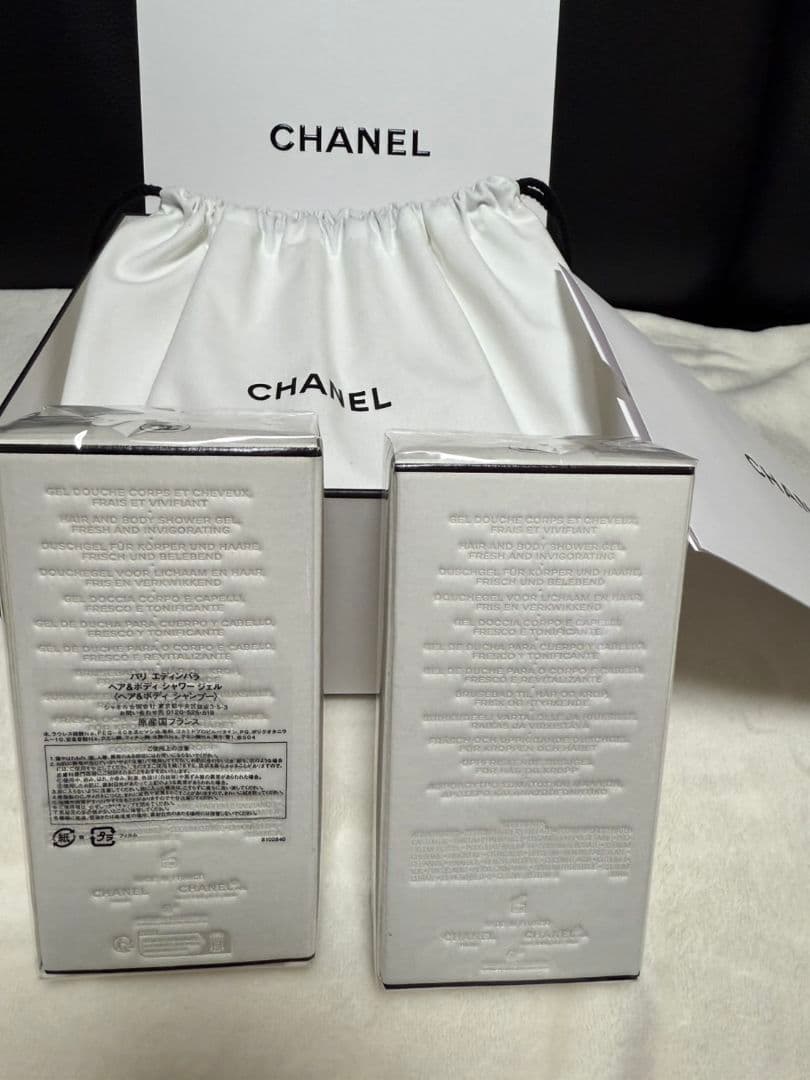 【入手困難】未開封 シャネル パリ ヴェニス ヘア&ボディシャンプー 2個セット