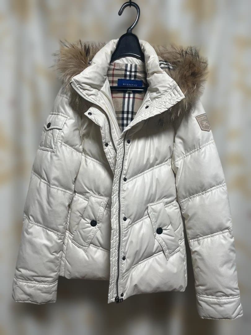 ミエル BURBERRY ブルーレーベル ダウンジャケット