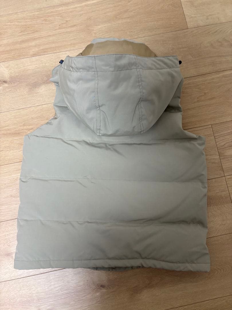 DANTON ダントン　ダウンベスト　ベージュ　サイズ36 ユニセックス