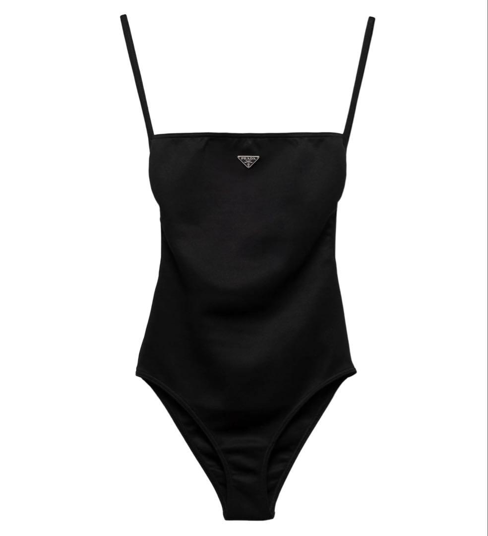 prada オープンバック　ワンピース水着