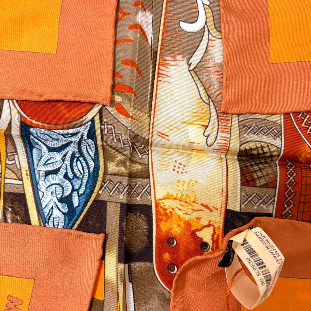 【未使用】エルメス　カレ　MON PETIT CHEVAL MEXICAIN　馬