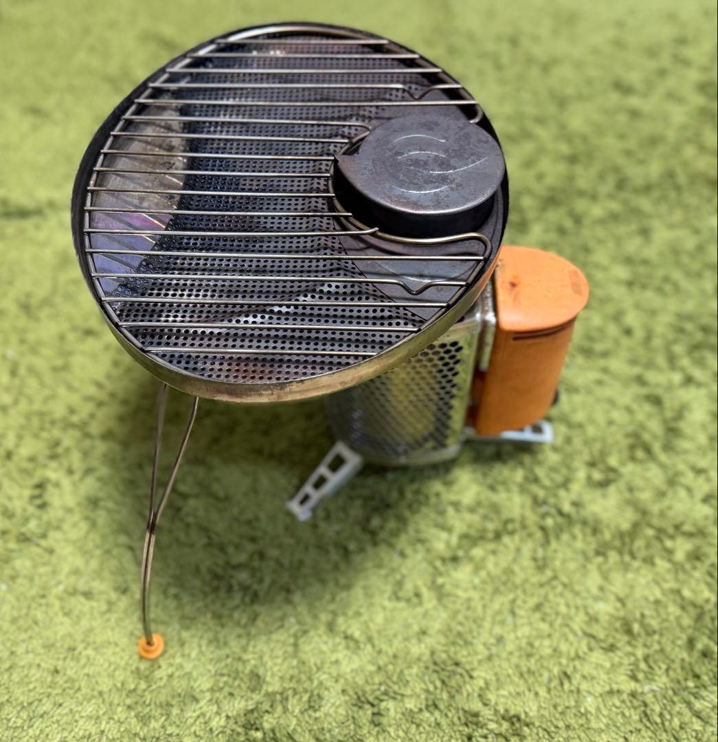 バイオライト　ストーブ、グリル、ケトルポットセット（中古）おまけ付