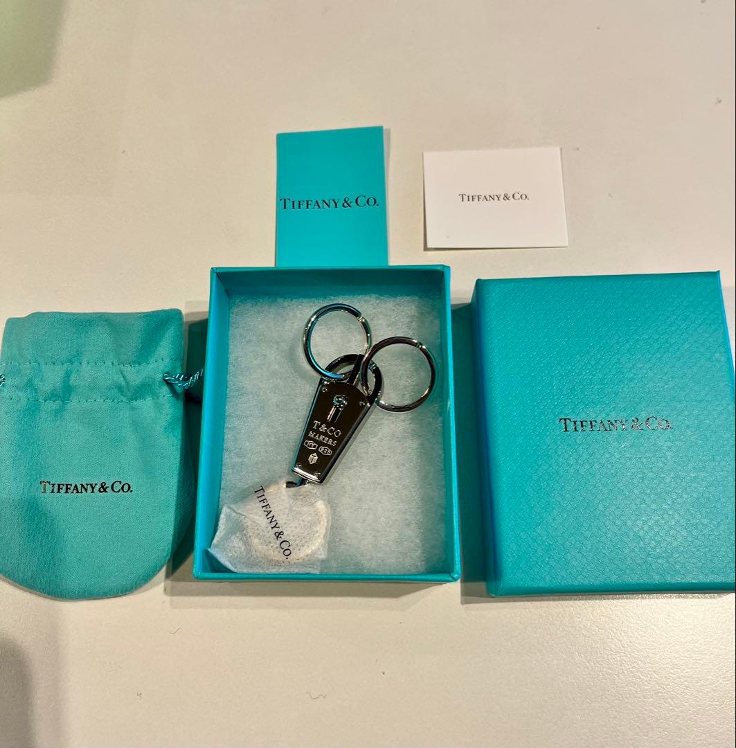 【新品未使用】Tiffany & Co. T&CO. MAKERSキーホルダー