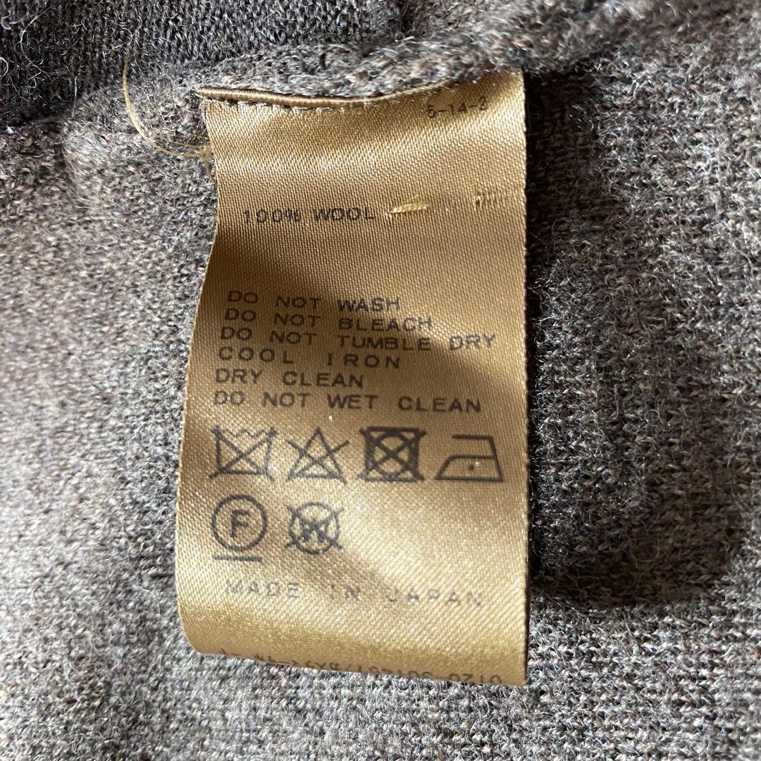 美品✨MUSE ドゥーズィエムクラス　スムースニットガウンコート　ブラウン