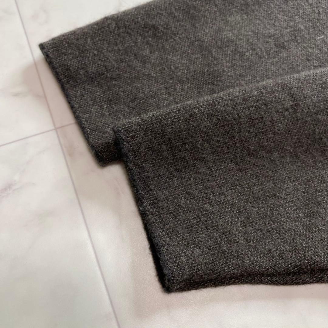 美品✨MUSE ドゥーズィエムクラス　スムースニットガウンコート　ブラウン