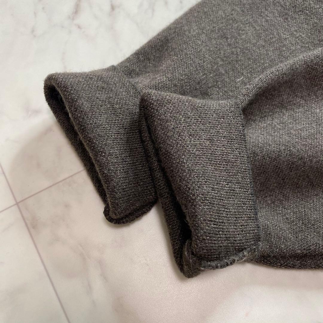 美品✨MUSE ドゥーズィエムクラス　スムースニットガウンコート　ブラウン