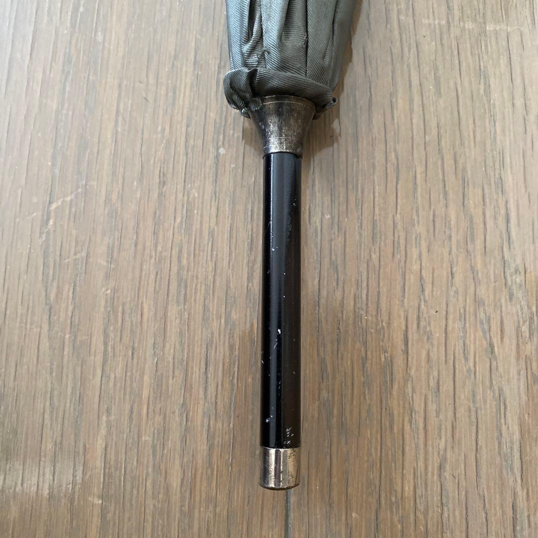 【皇室御用達】'80年代前原光榮商店 高級雨傘 中棒カーボン　モスグリーン