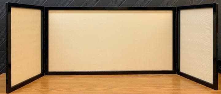 16号 三曲 汐瀬 御屏風のみ　雛人形