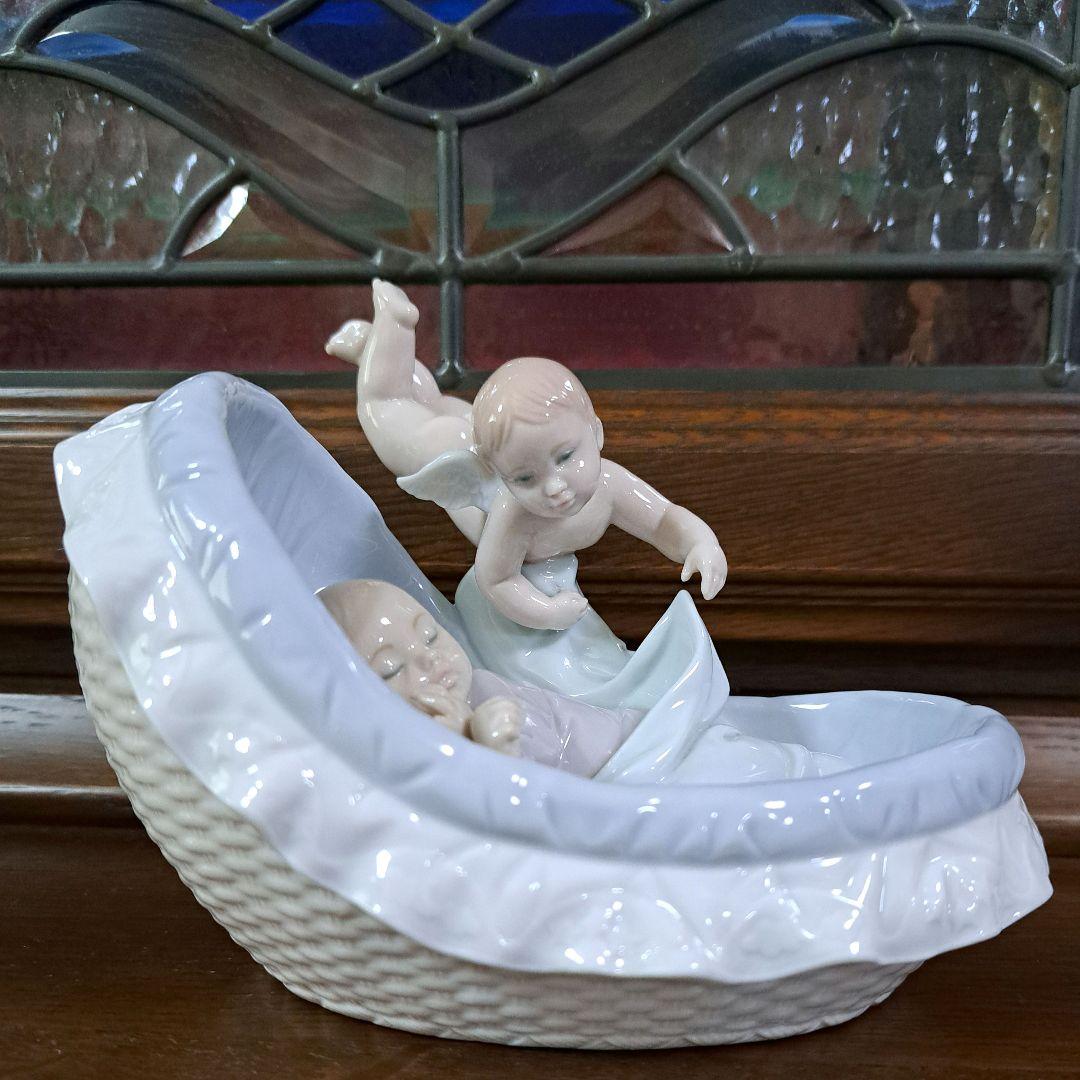 リヤドロ　LLADRO 「いい夢みてね」