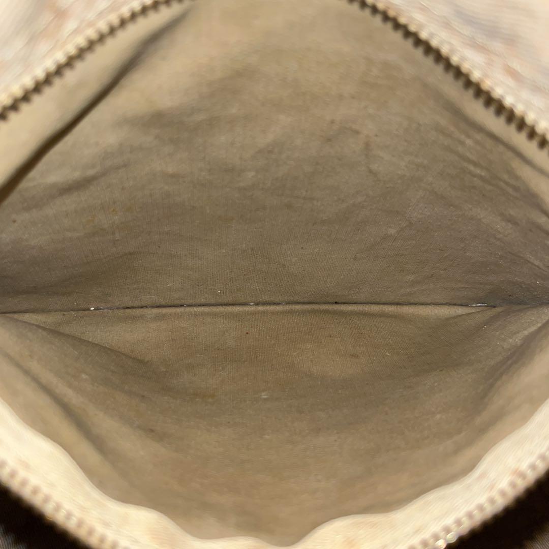 オールド　ディオール　トロッター柄　ミニボストン　ハンドバッグ　キャンバス