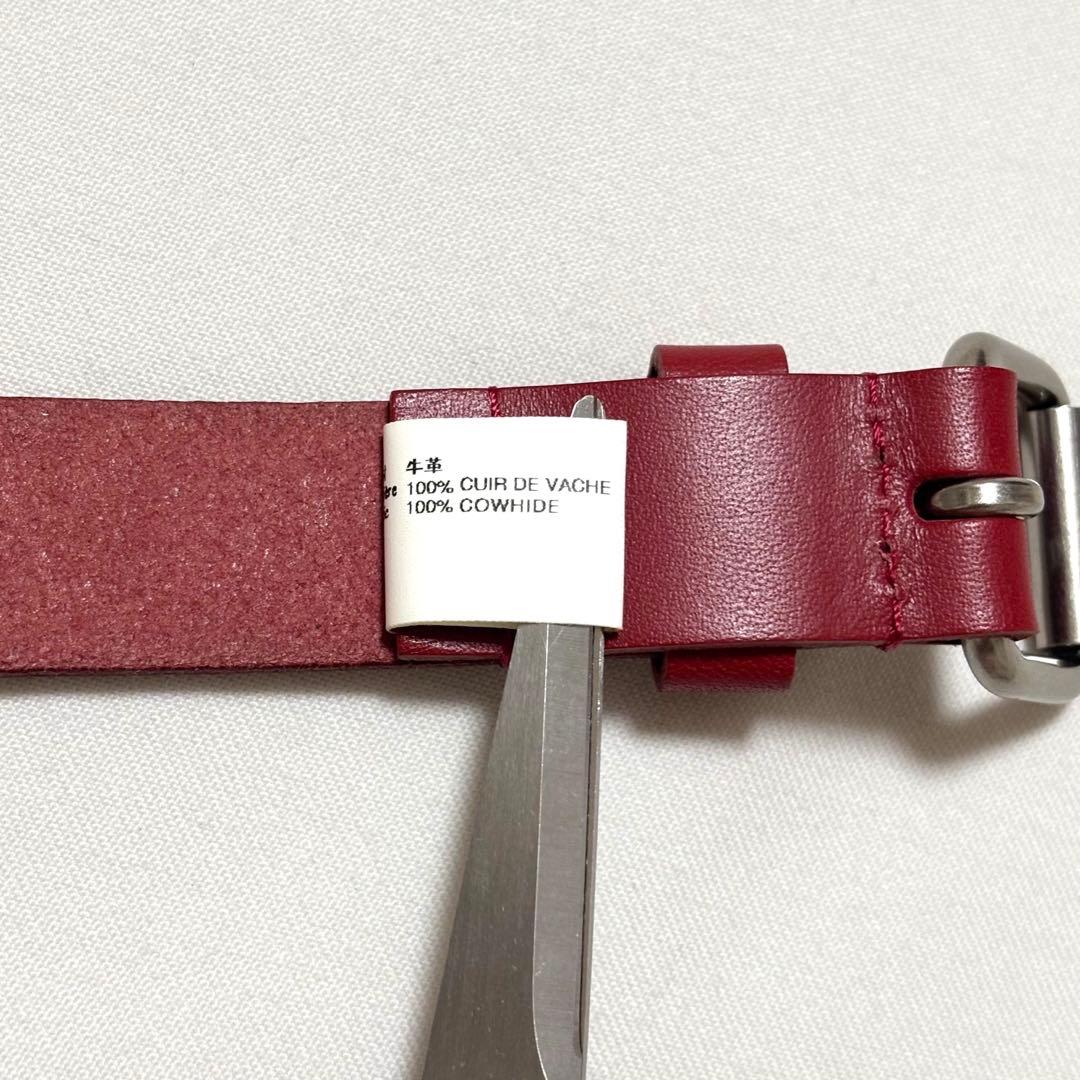 希少 00s コムデギャルソンオムプリュス カウレザーナローベルトarchive