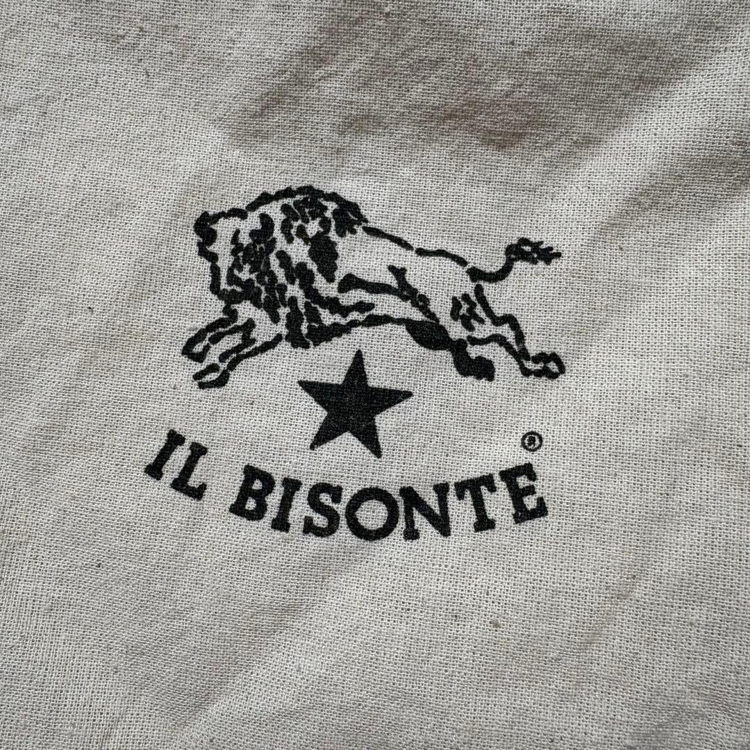 【美品】 ILBISONTE オリーブ キャンバス製 トートバッグ インビゾルテ