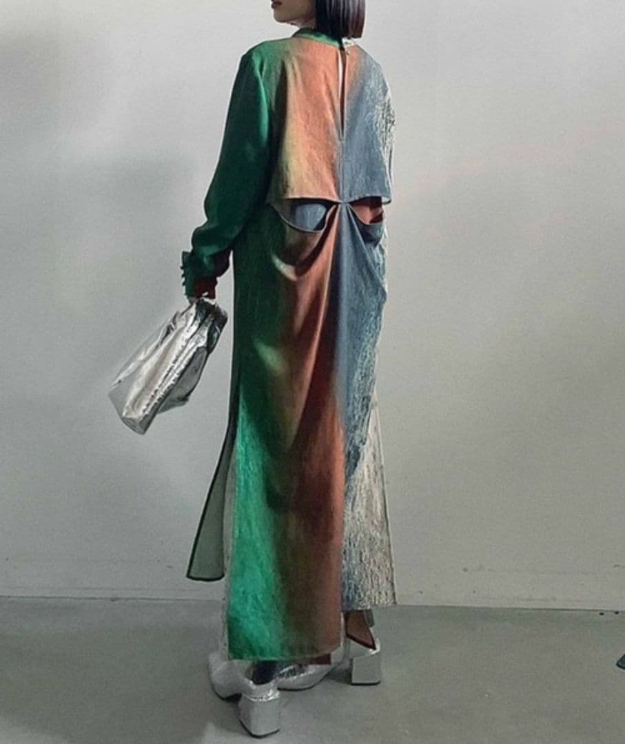 AMERI BUTTER TOAST ART DRESS　vintage