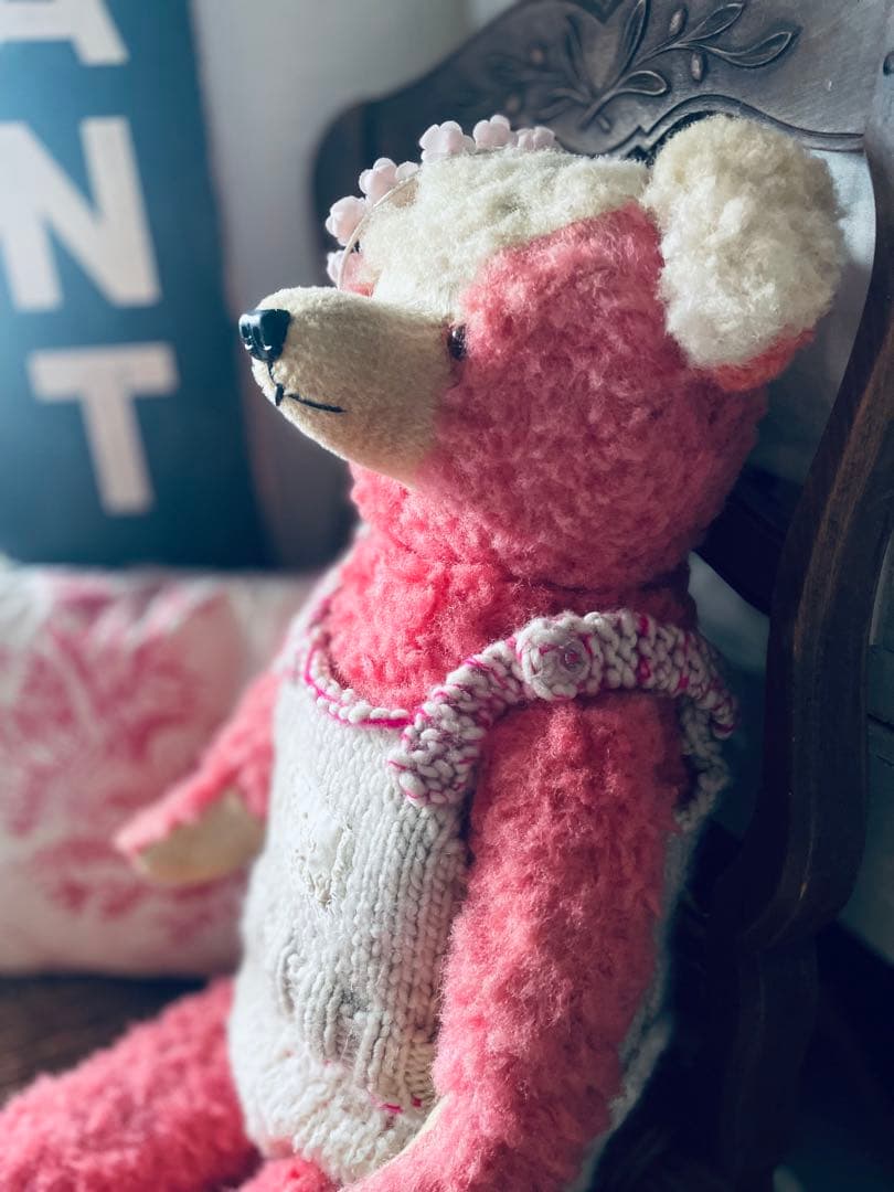 ドイツ　ヴィンテージベア　 レア　アンティークベア　ぬいぐるみ　テディベア