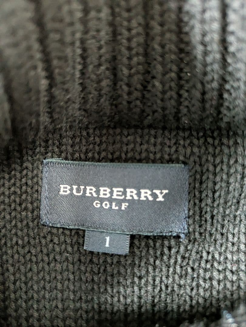 BURBERRY　ゴルフ　ベスト　ブラック