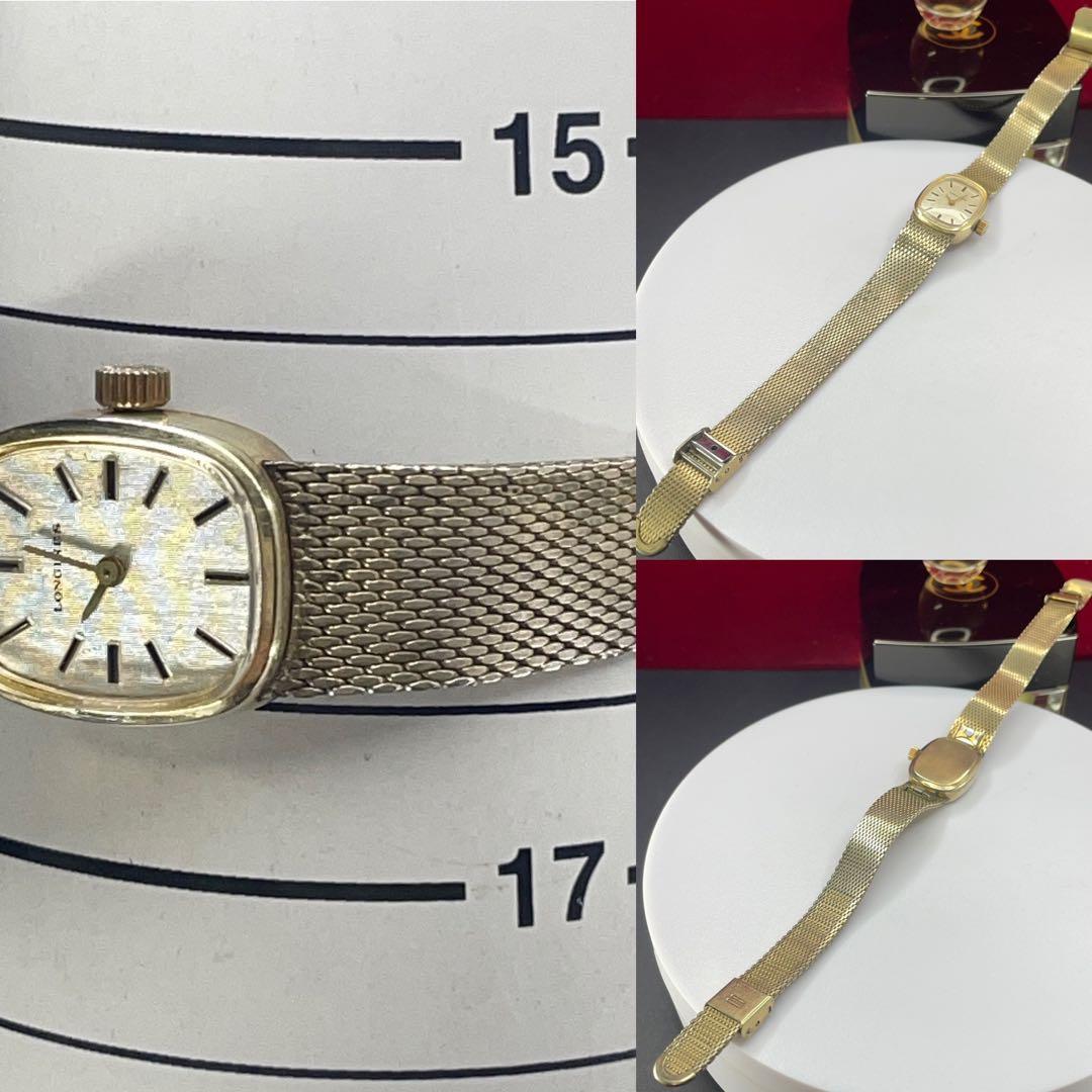 超希少 40s アンティーク LONGINES 10KGF 金張 手巻 スイス製