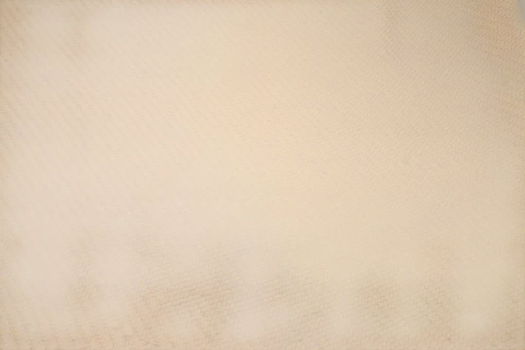 【美品】Hermès　エルメス　クリーム色　フリンジ付き毛布　ブランケット