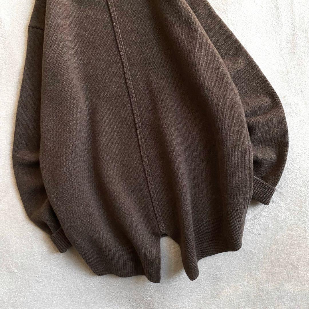 【ほぼ未使用✨】Deuxieme Classe JADEタートルニット　チョコ