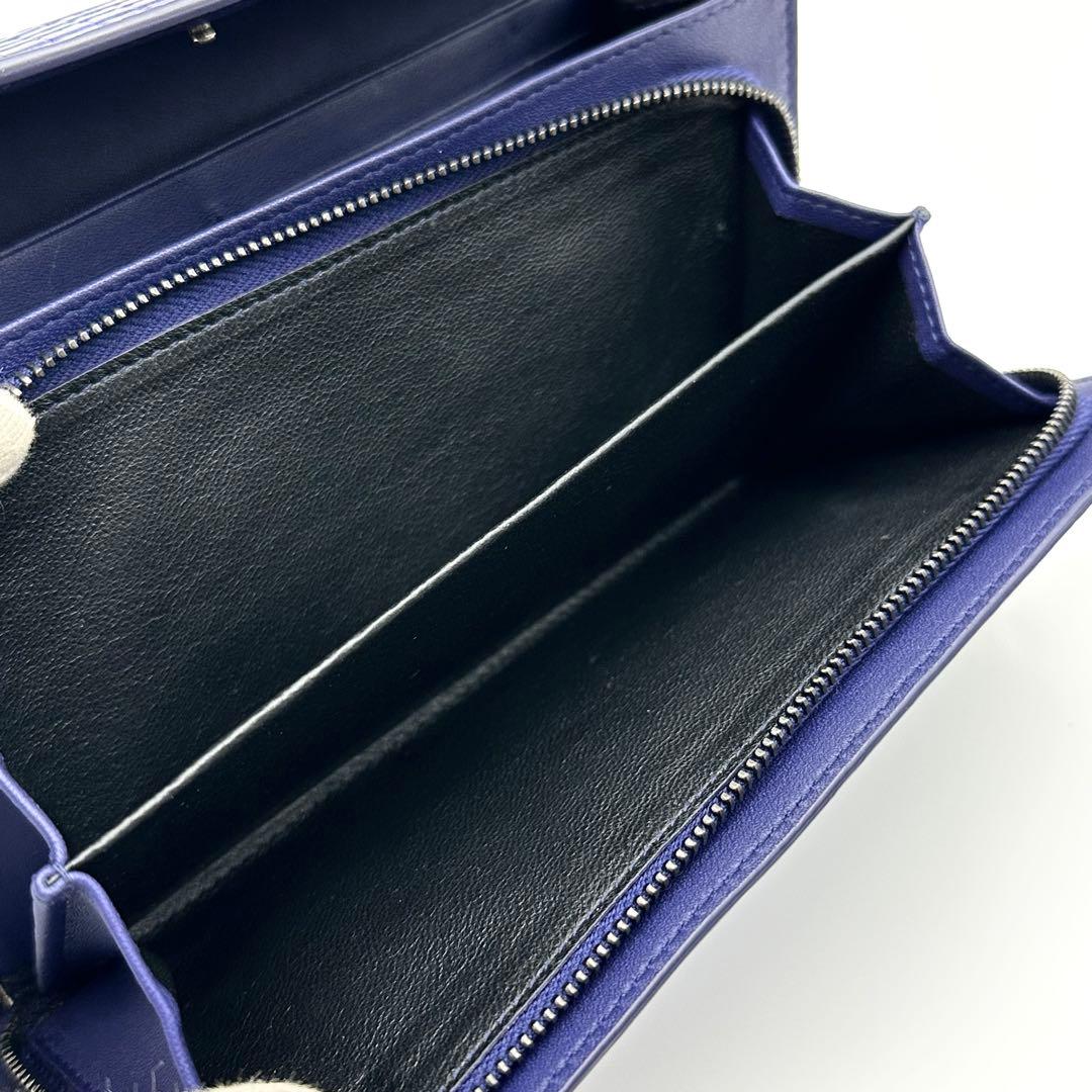 極美品✨ボッテガヴェネタ クロコダイル マルチカラー 長財布 ウォレット