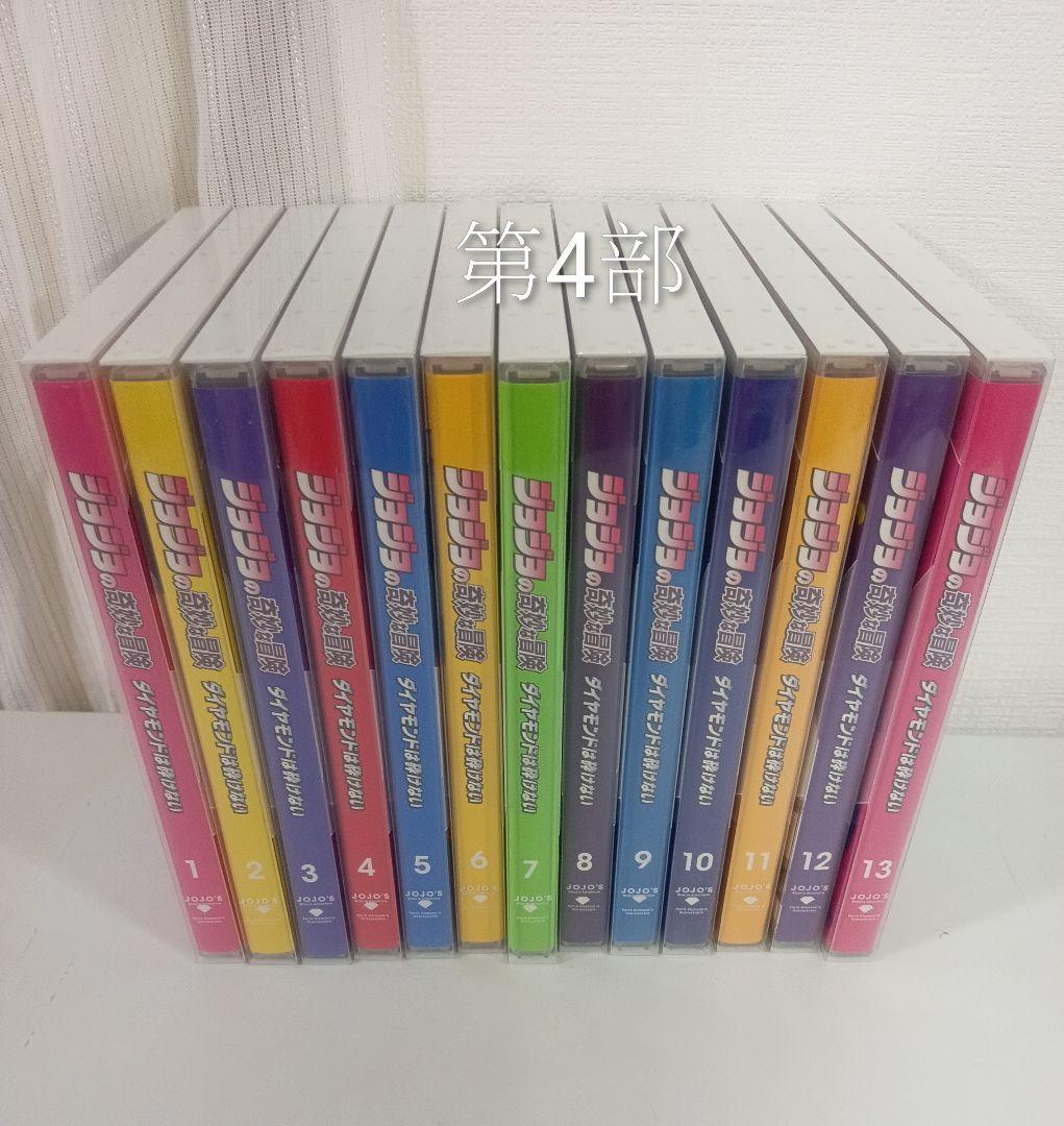 ジョジョの奇妙な冒険 第1部〜第5部 アニメDVD全巻セット