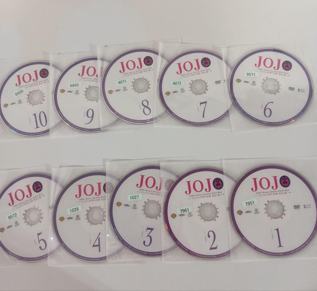 ジョジョの奇妙な冒険 第1部〜第5部 アニメDVD全巻セット
