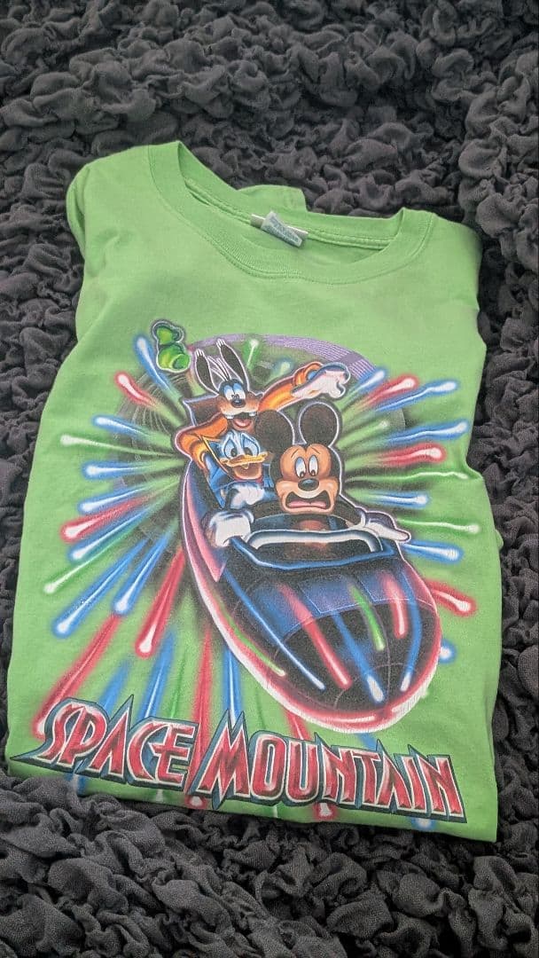 90s ディズニー　スペースマウンテン Tシャツ
