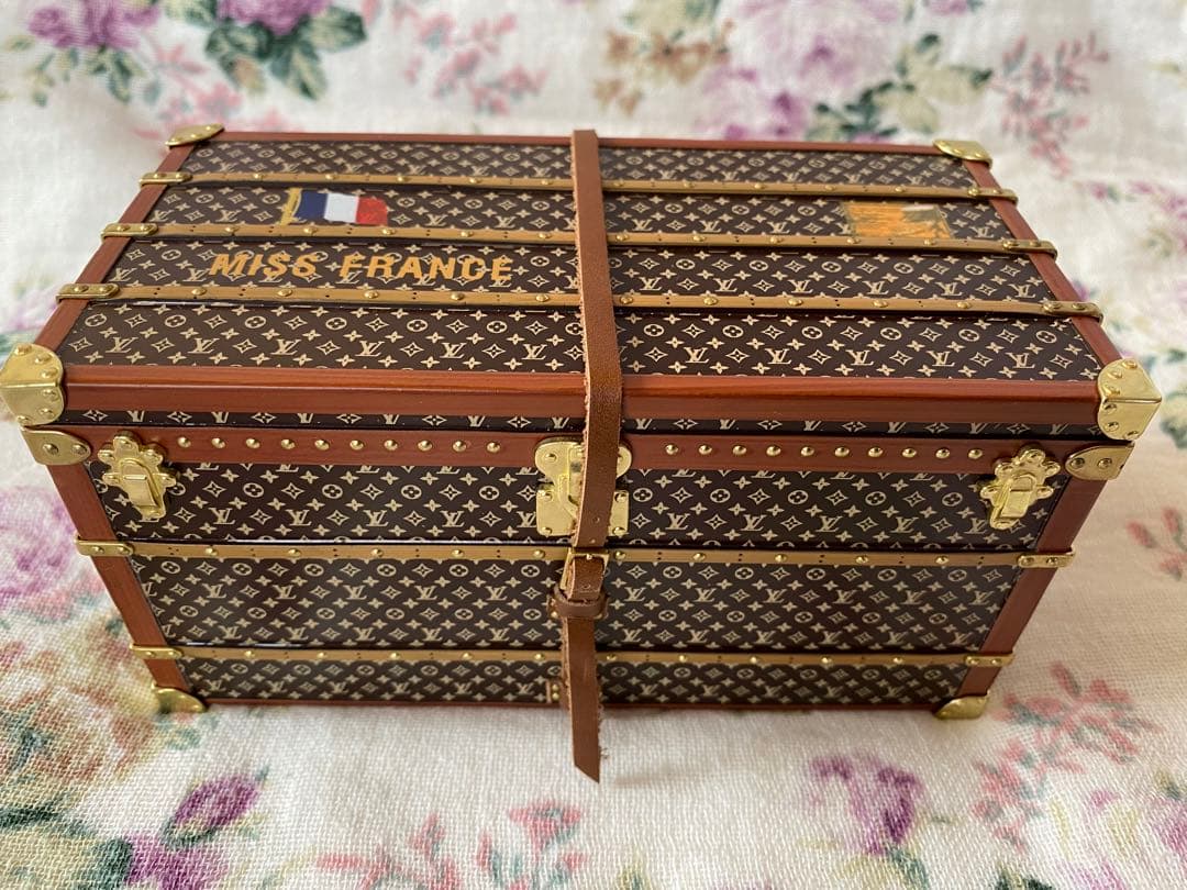 【顧客限定ノベルティ】LOUIS VUITTON　トランク　モノグラム　オブジェ