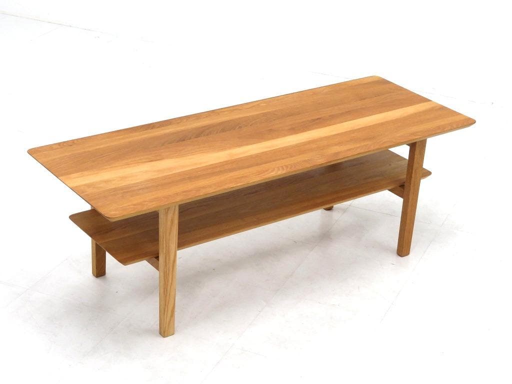 展示品　karf カーフ　オーク材　コーヒーテーブル　センターテーブル　北欧