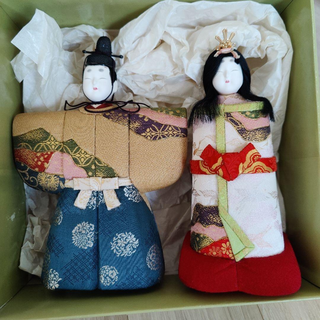 真多呂木目込雛人形『鳳雲立雛』