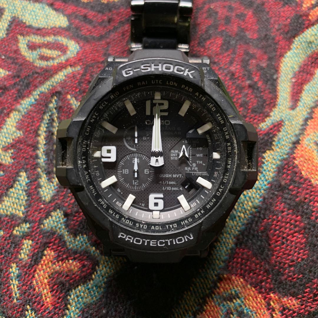 CASIO カシオ G-SHOCK スカイコックピット 電波ソーラー腕時計