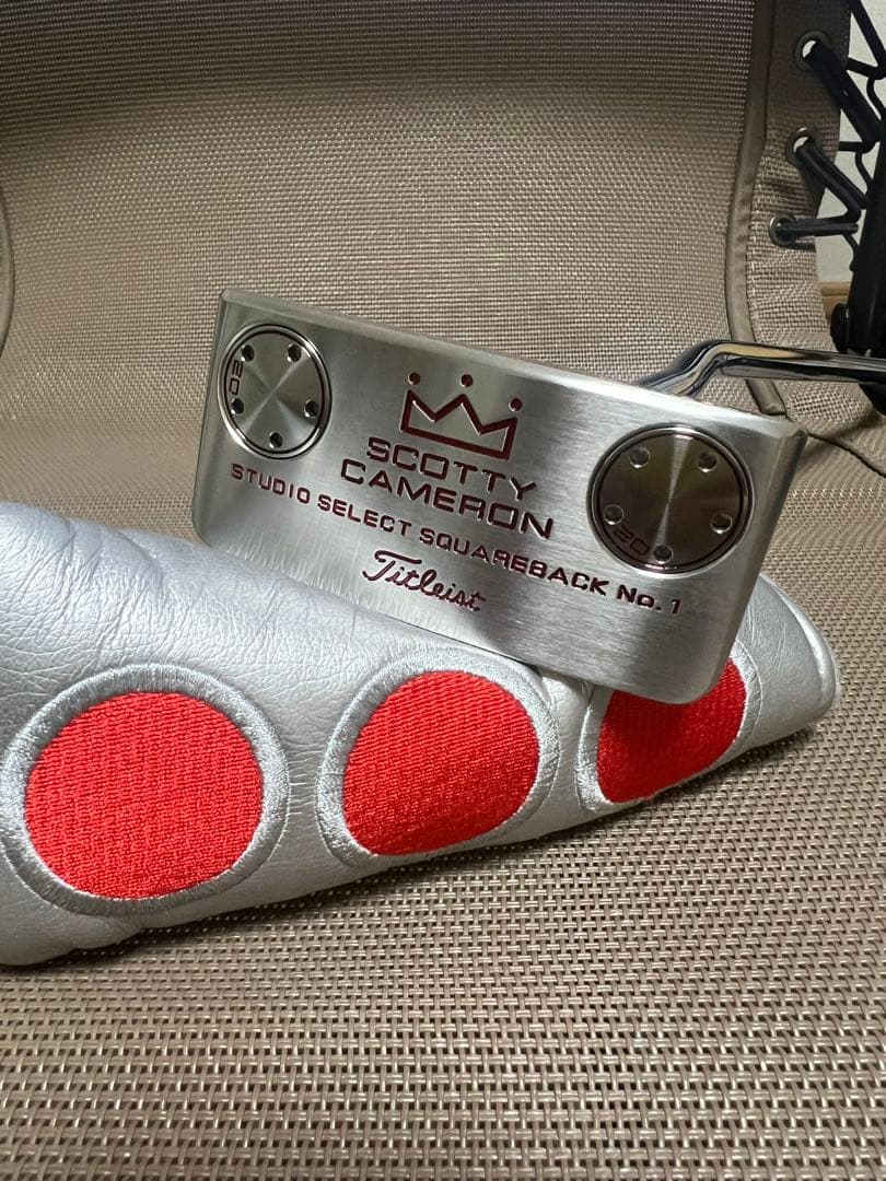 新品同様⭐️スコッティキャメロン スタジオセレクト スクエアバック No.1⭐️