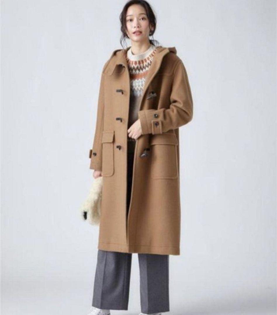 【美品】23区Moessmer LODEN CLOTH ダッフルコート　XL