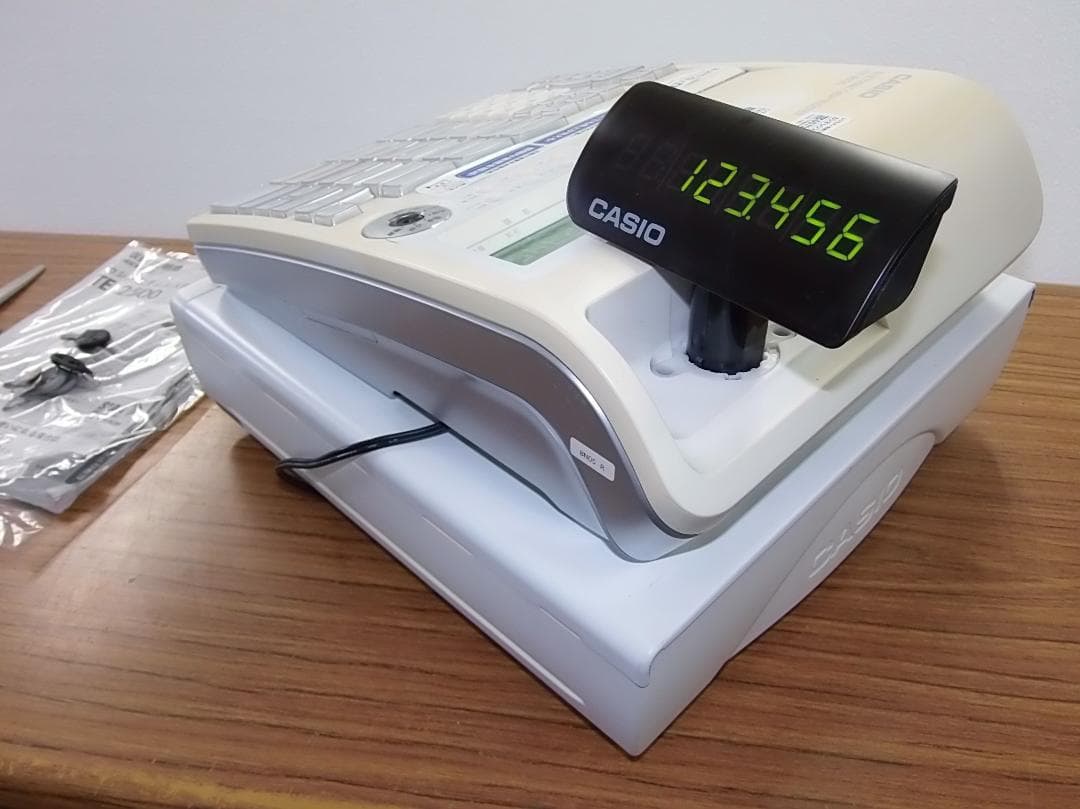 設定無料 CASIO TE-2500-15S レジスター 250731