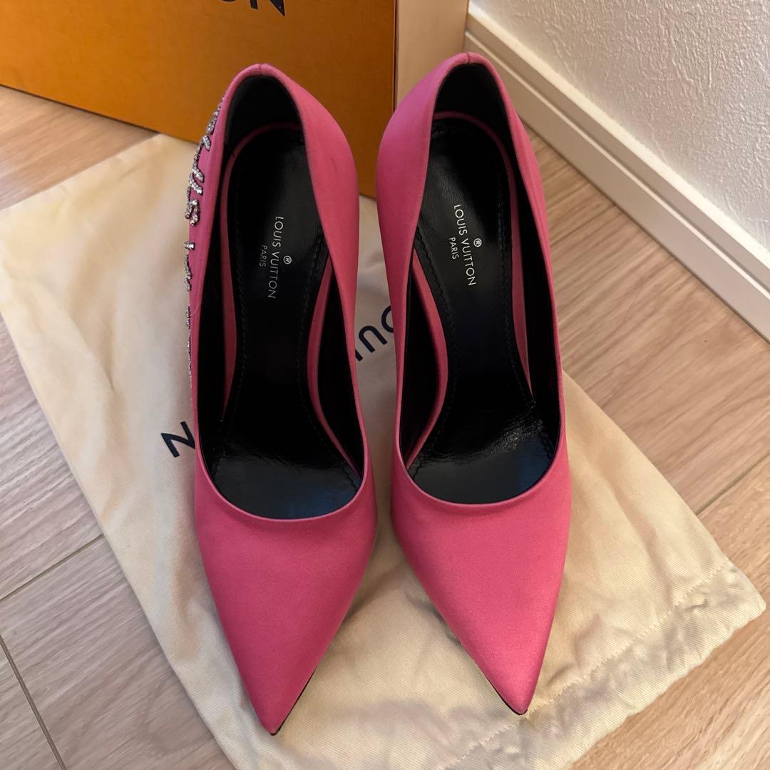 最終値下げ！！♪即発送♪LOUIS VUITTON ピンク ハイヒール