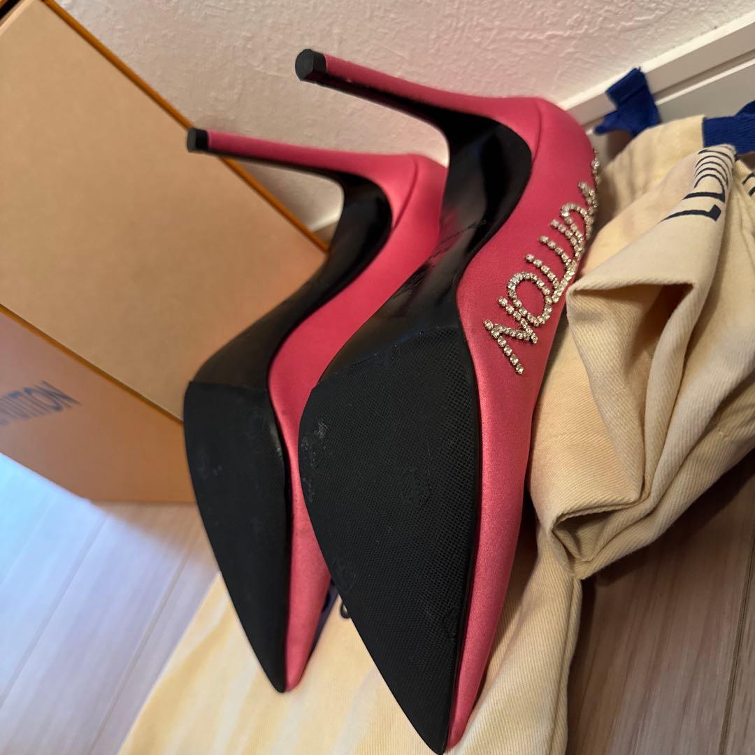 最終値下げ！！♪即発送♪LOUIS VUITTON ピンク ハイヒール