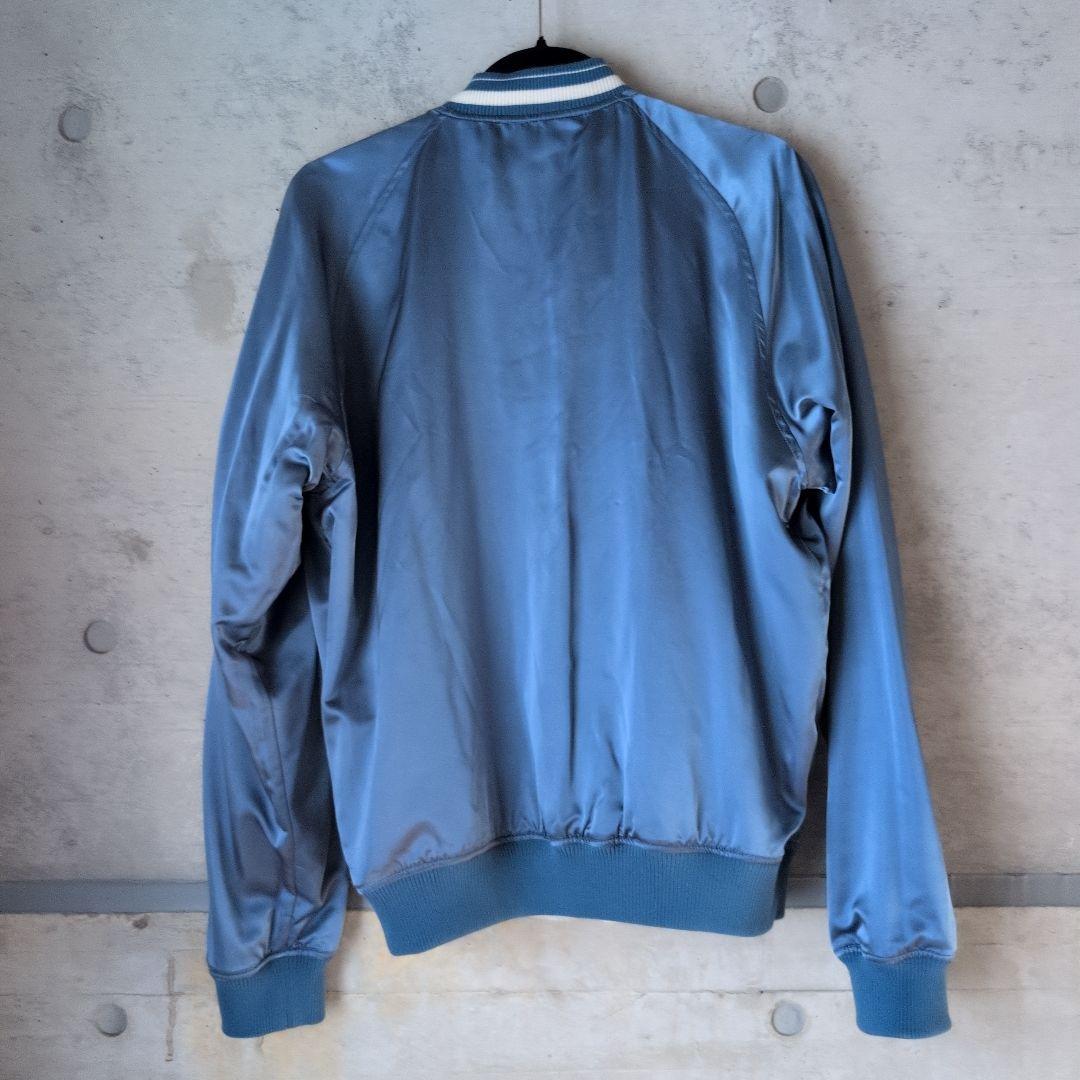 未使用 DIESEL スカジャン 蛇刺繍 シルバー