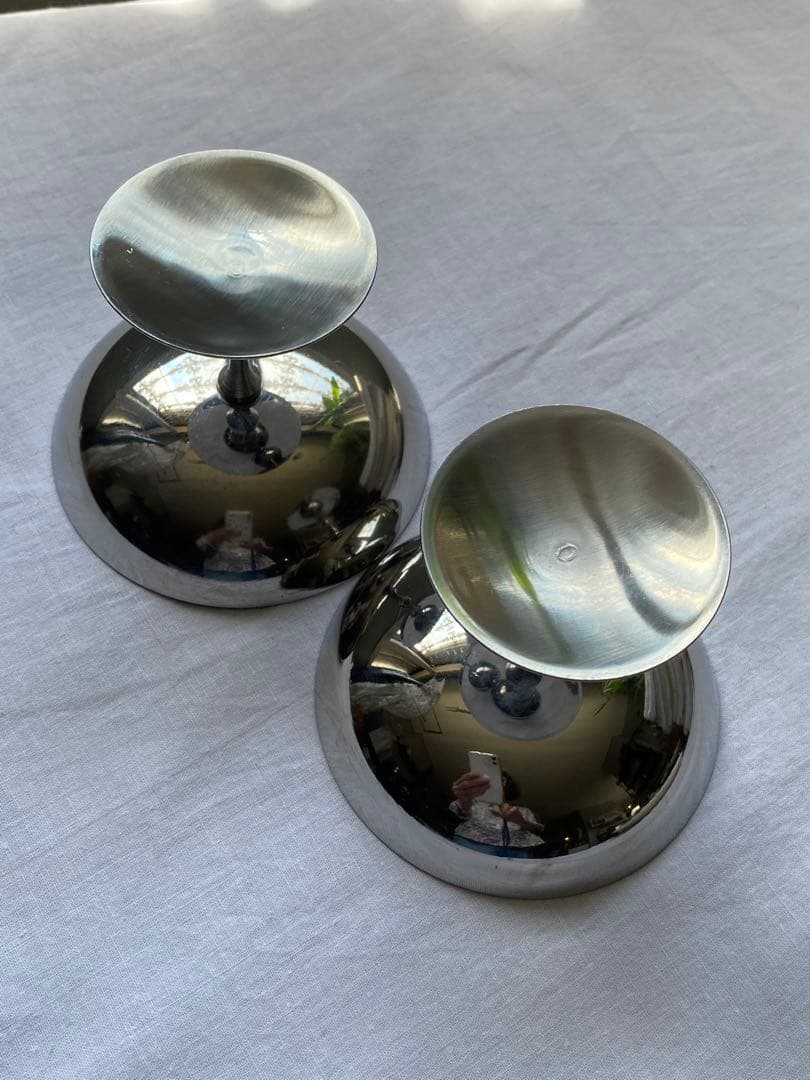 フランスビンテージ アイスクリームカップ3客セット プリンカップ