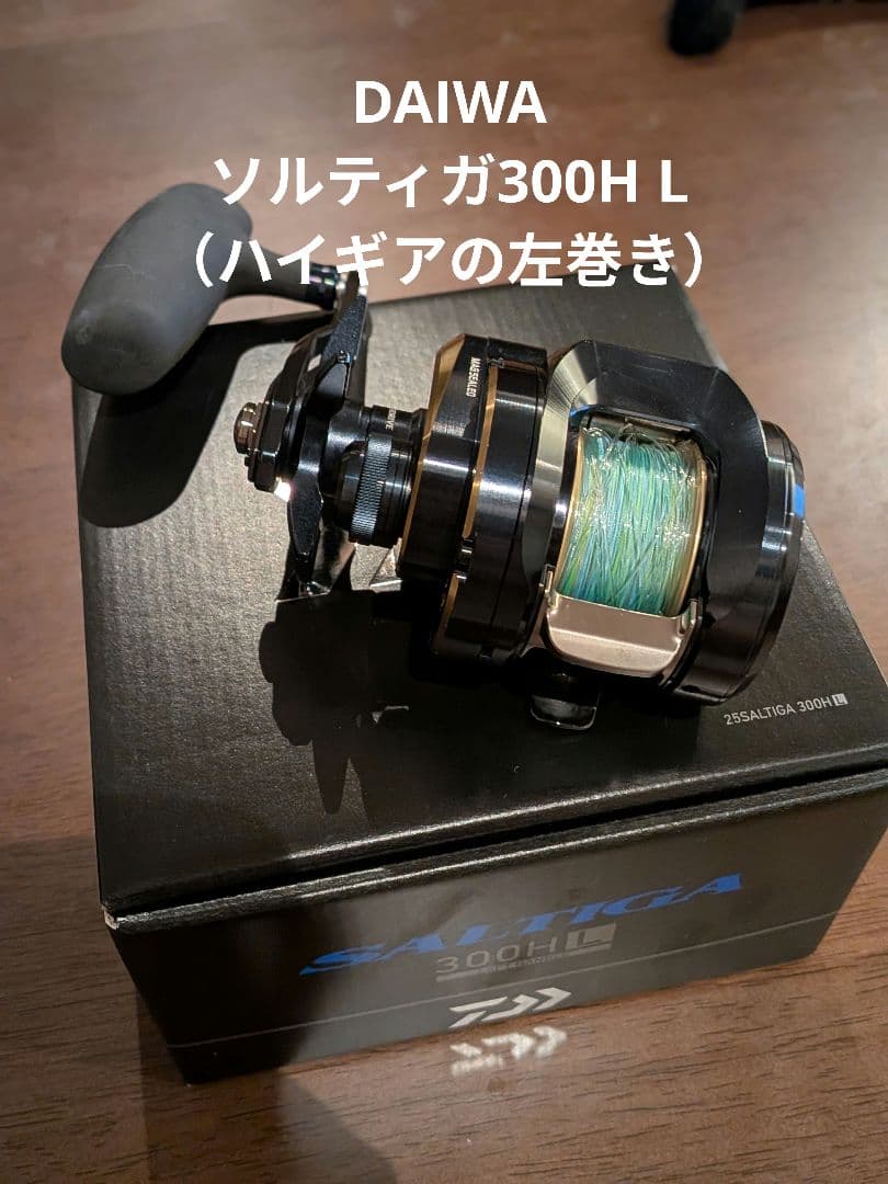 DAIWA SALTIGA 300HL ベイトリール