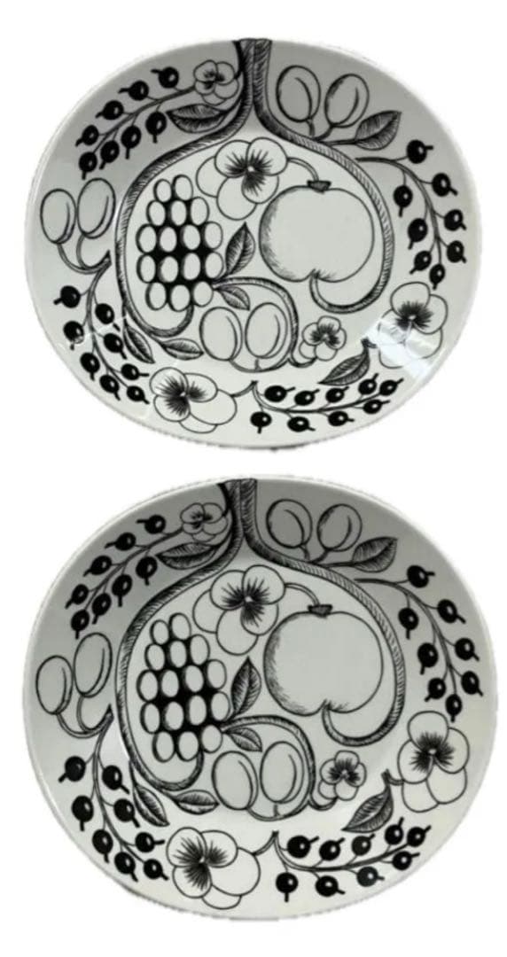 Arabia アラビア　オーバルプレート　25cm 2枚　scope 食器　皿