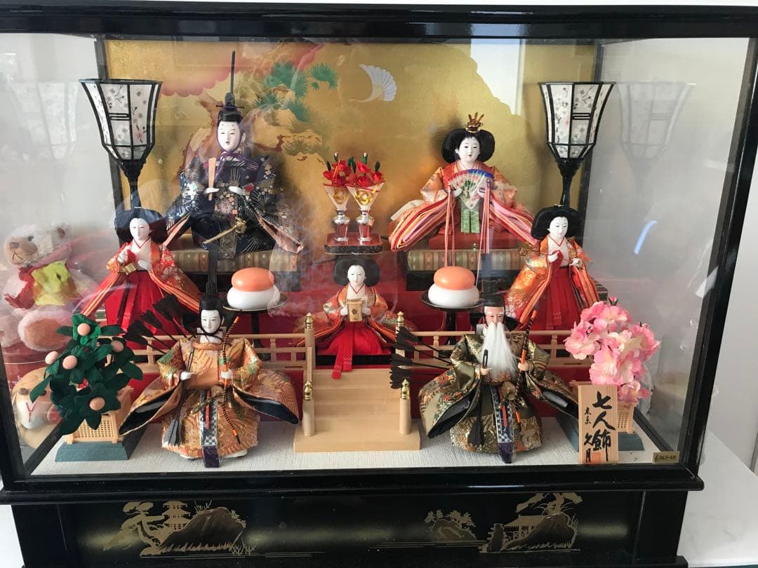 東京久月七人飾り雛人形