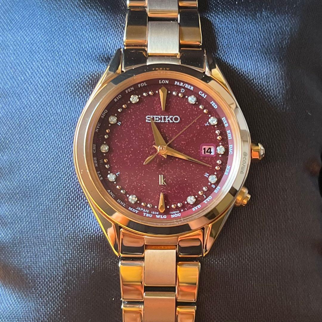 セイコー LUKIAルキア Jewel限定モデル 「ルビー」