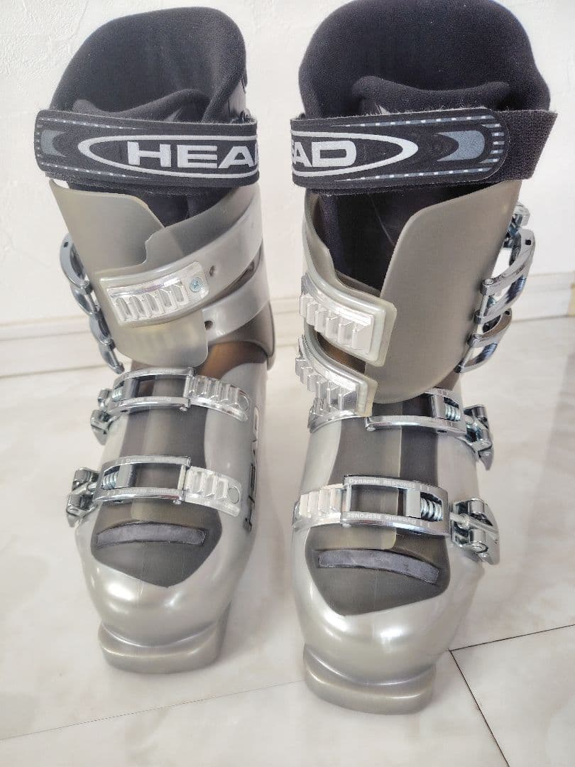 ★美品★HEAD スキー用ブーツ シルバー 収納バッグ（26.0〜26.5cm）