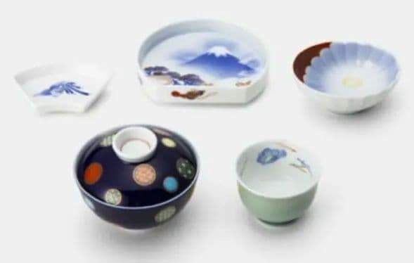 深川製磁　官窯吉祥文様　お祝揃セット