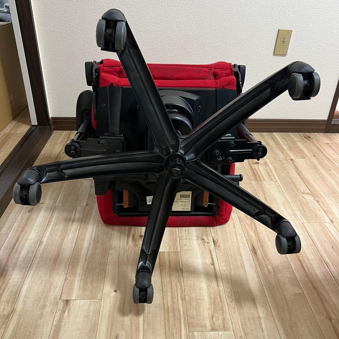 専用レカロ24H LXオフィスチェア 希少レッド24H