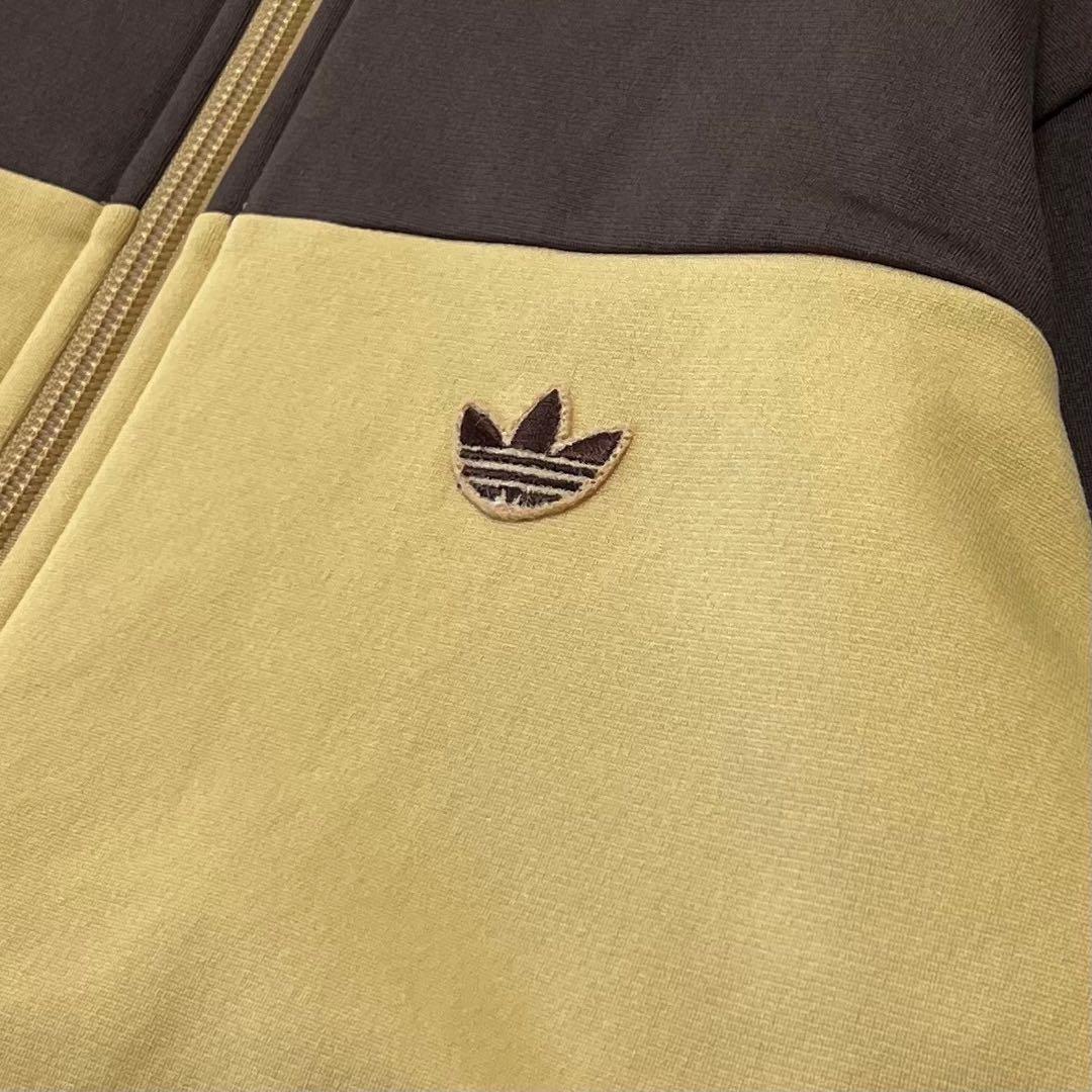 希少カラー　アディダス　90s 00sトラックジャケット　ジャージ　ブラウン