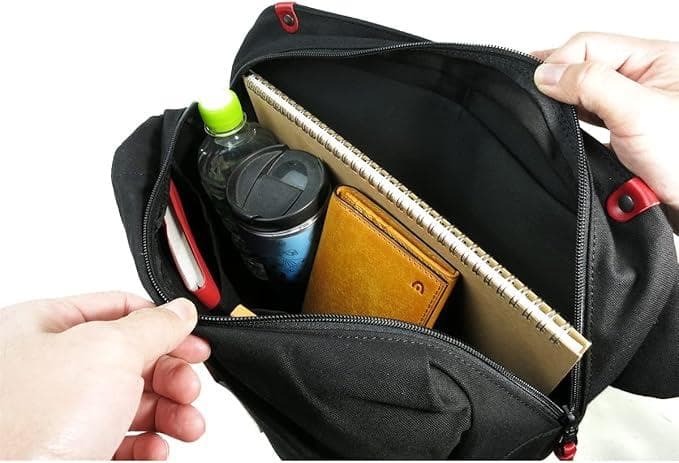 BAGGY PORT 帆布 メッセンジャーバッグ YNM-416 黒 新品日本製