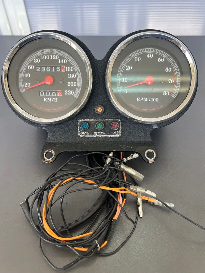 FXR純正メーター