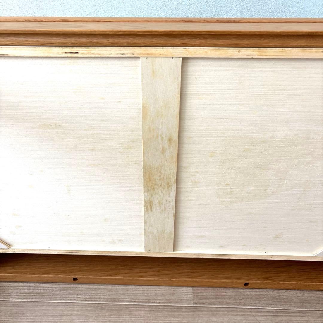 【廃盤】無印良品 無垢材 ローテーブル 引出し 天然木 オーク